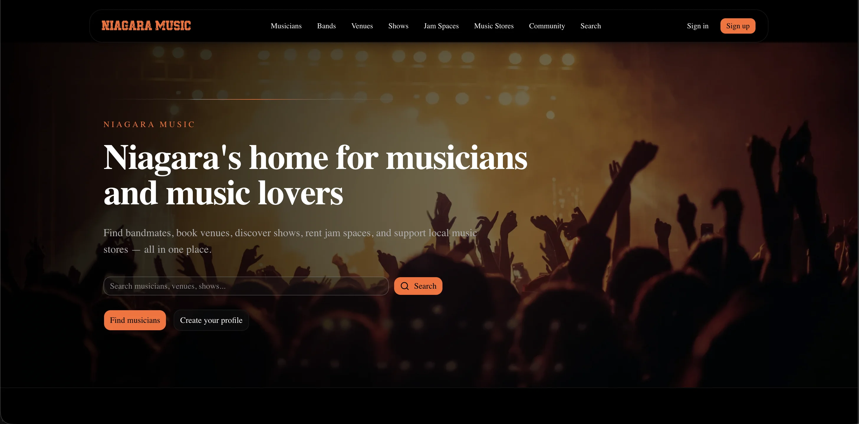 Niagara Music - Niagara's home for musicians and music lovers
